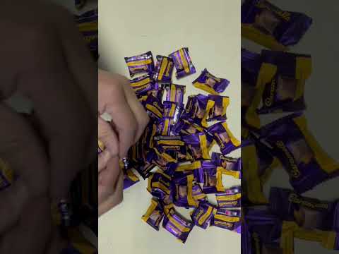 Caramello chocolate miniatures by Cadbury
