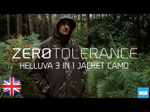 Nash ZT Helluva 3in1 Waterproof Camo Jacket UK