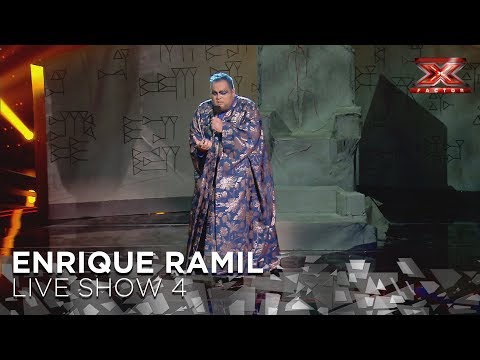 Ramil canta una versión oscura de 'Muera el amor' de Rocío Jurado | Directos 4 | Factor X 2018