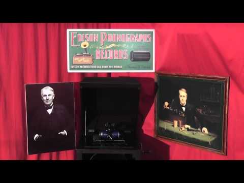 Edison blue amberol cylinder 1654 - Washington's Farewell Address by Harry Humphrey