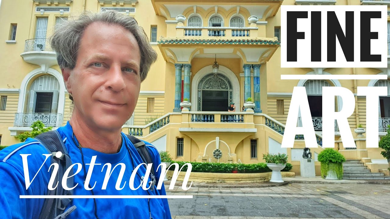 Walking tour of the renowned Vietnam National Fine Arts Museum.