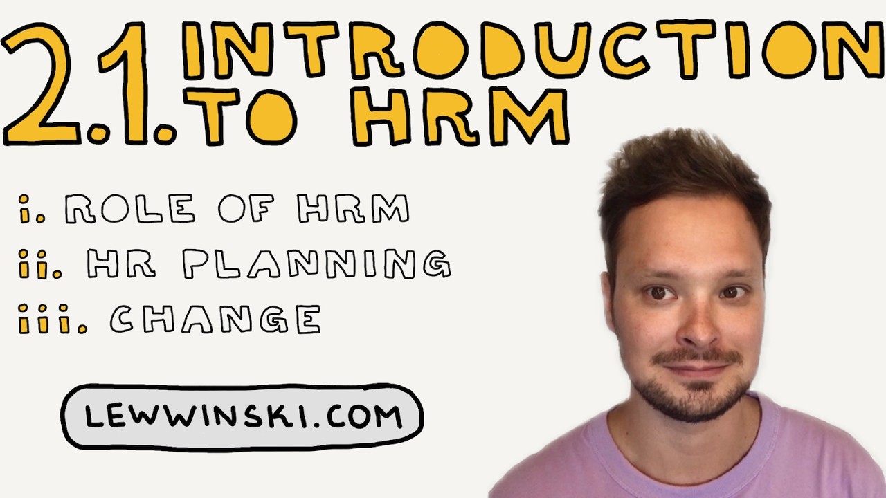 2.1 INTRODUCTION TO HR MANAGEMENT / IB BUSINESS MANAGEMENT / human resources, HR planning, change