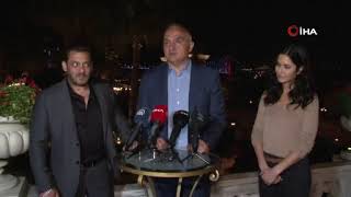 Kültür ve Turizm Bakanı Mehmet Nuri Ersoy Bollywood yıldızları ile bir araya gel