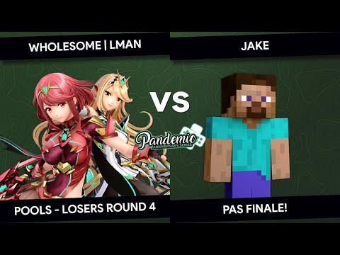 PAS Finale! - wholesome  LMan (Pyra) vs Jake (Steve) - Pools -  Losers Round 4