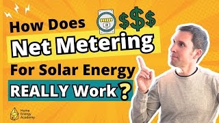 How does Net Metering for solar energy REALLY work (NEM 3.0 & batteries explained!)