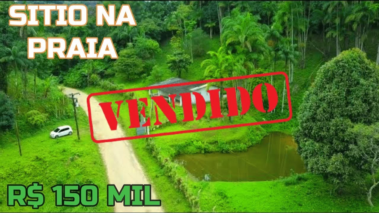 SITIO NA PRAIA DE PERUIBE ABAIXOU O PREÇO R$ 150 MIL (COM MOVEIS) BONUS VIDEO DO POÇO AZUL