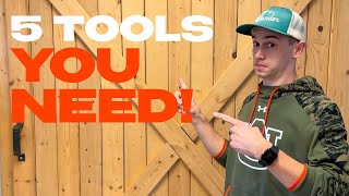 5 Tools You Need in Your Shop!