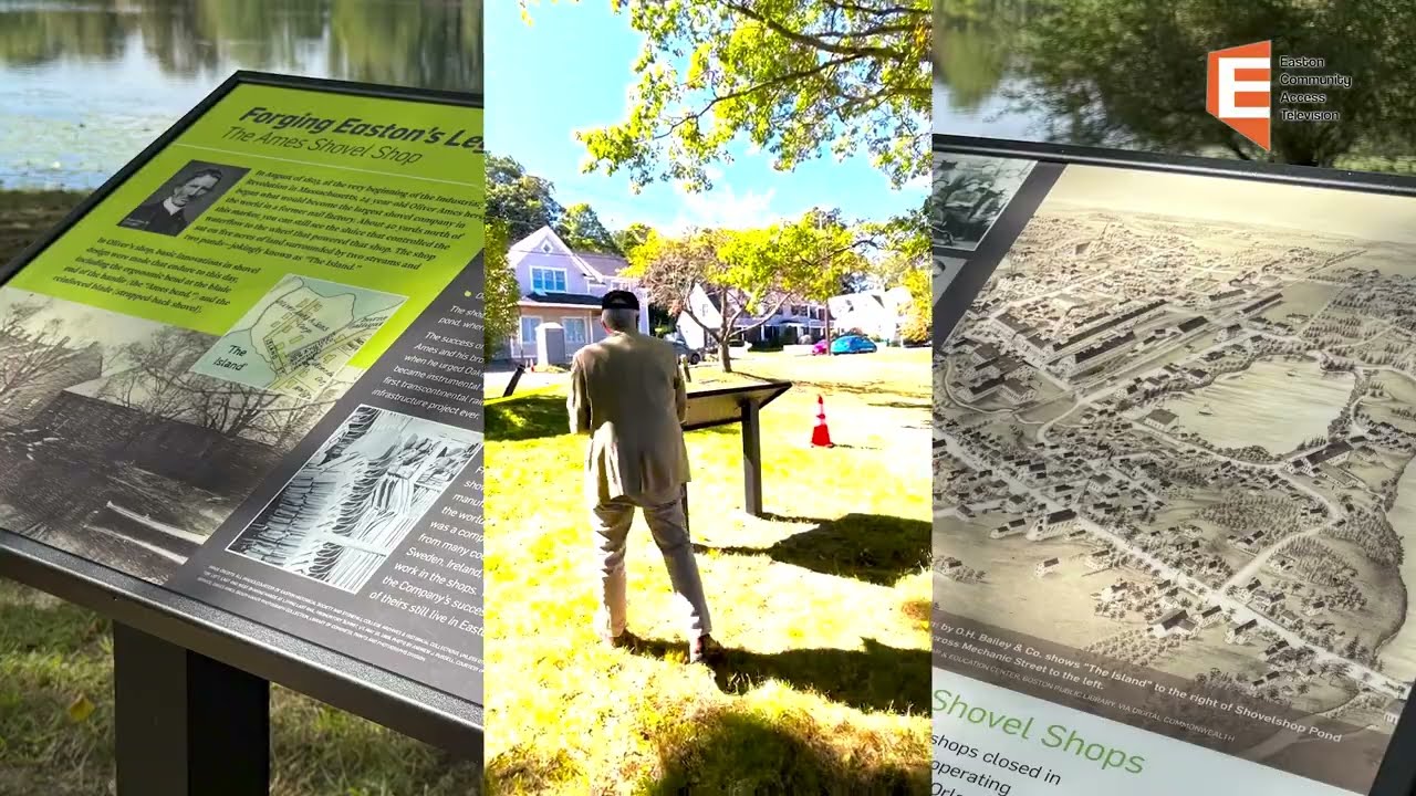 Ames Shovel Shop Historical Plaque Presentation 9/20/25