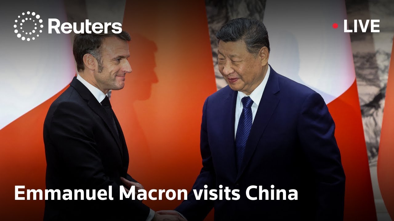 LIVE: French President Emmanuel Macron arrives in Chengdu, China