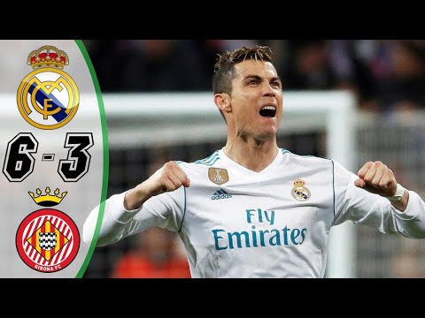 Real Madrid vs Girona  6-3  All Goals & Highlights 18/3/18 HD