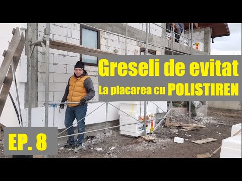 🔴Ep. 8 Cea mai buna metoda de a placa (termoizola) casa!