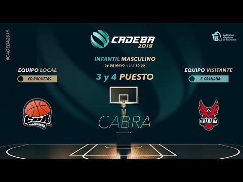 CADEBAINFMAS 2019 - 3 y 4 PUESTO - CD ROQUETAS BC vs GRUPO CUERVA FCBG