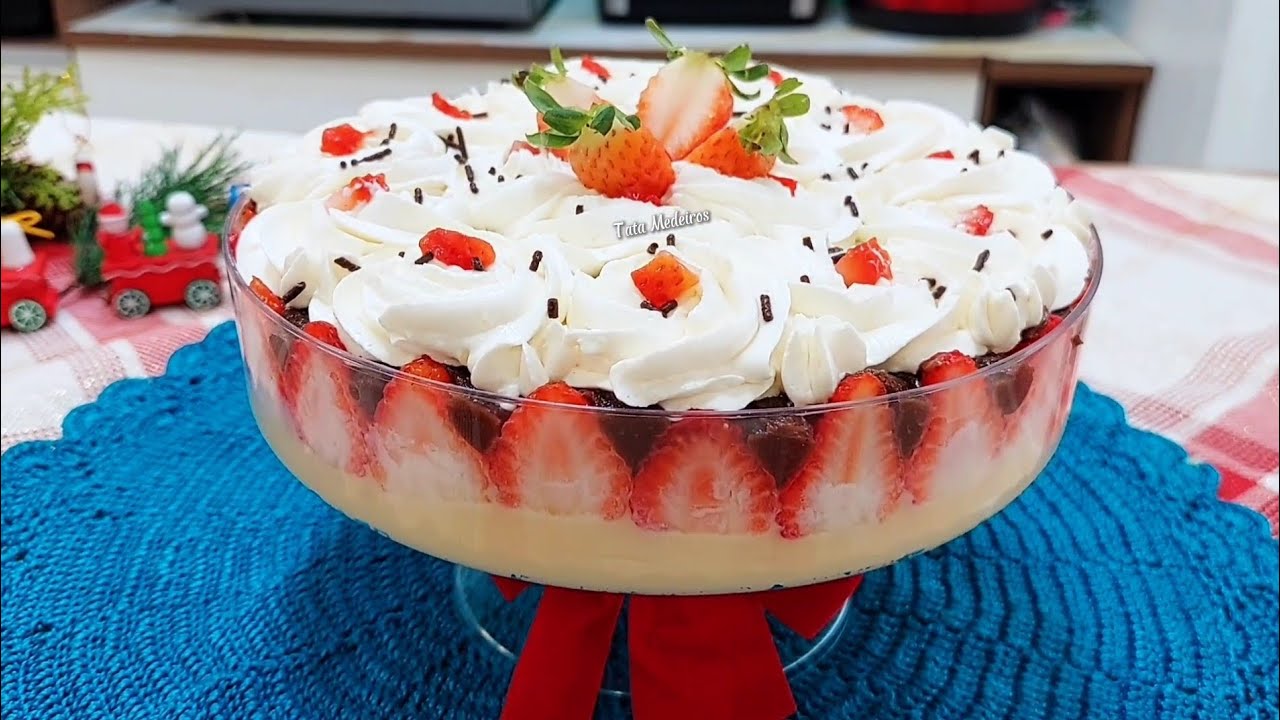 Sobremesa Fácil e  Lucrativa de Natal