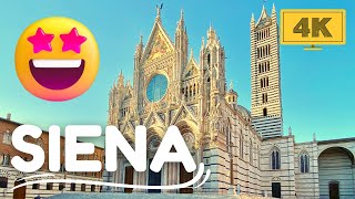 Siena, İtalya - 2022 - Sanal Şehir Turu - 4K/60FPS