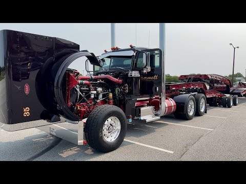 'Dressed to the Nines': Heavy-haul '23 Peterbilt 389 of Hammett Excavation