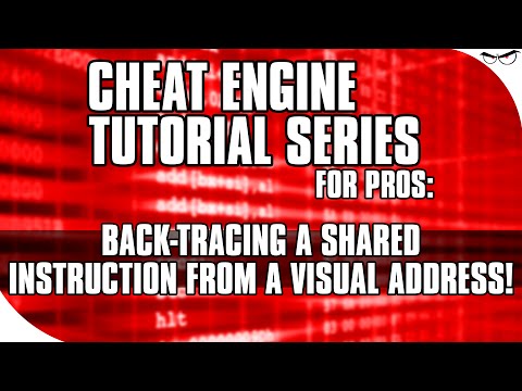 Advanced Cheat Engine Tutorial: Backtracing Shared Instructions from Visual Addresses! [Eldritch]