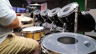 Video thumbnail for 7 Piece North Drum Set by rdavidrums only