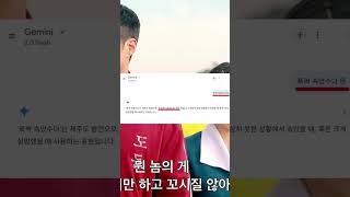 ‘폭싹 속았수다’ 뜻을 제주도 방언으로 오답? “완전히 속았습니다” 해석 논란 #제미나이 AI