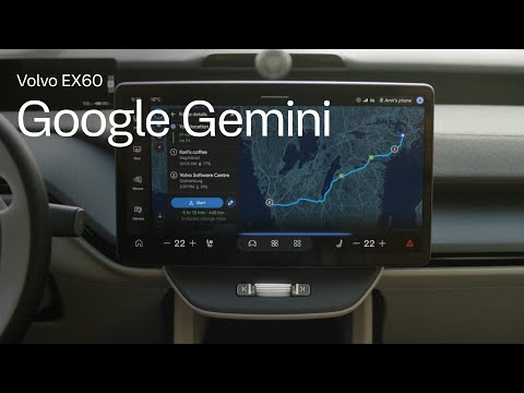 Volvo EX60: Powered by Google Gemini