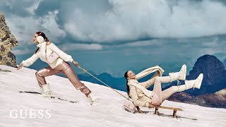  BTS GUESS Holiday '24 Campaign