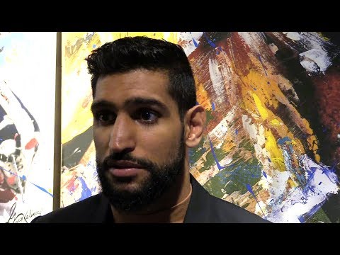 Amir Khan Speaks Ahead Of Crawford Fight