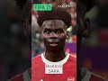 FIFA Evolution - Bukayo Saka - FIFA 19-23 #shorts
