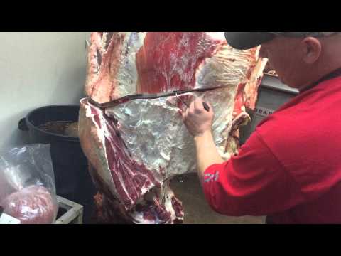 Step by Step ... Breaking a Four 1/4 of Beef