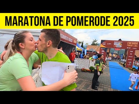 POMERODE MARATHON 2025 was beautiful! #marathon #pomerode #correbrasil