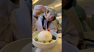 Everything I ate on my 14hr flight