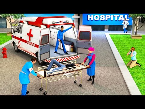 Policeman Ambulance Driver Simulator - 911 Emergency Rescue Truck Driving - Android Gameplay