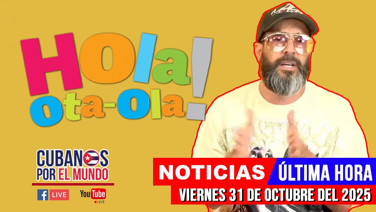 Alex Otaola en vivo, últimas noticias de Cuba - Hola! Ota-Ola (viernes 30 de octubre del 2025)