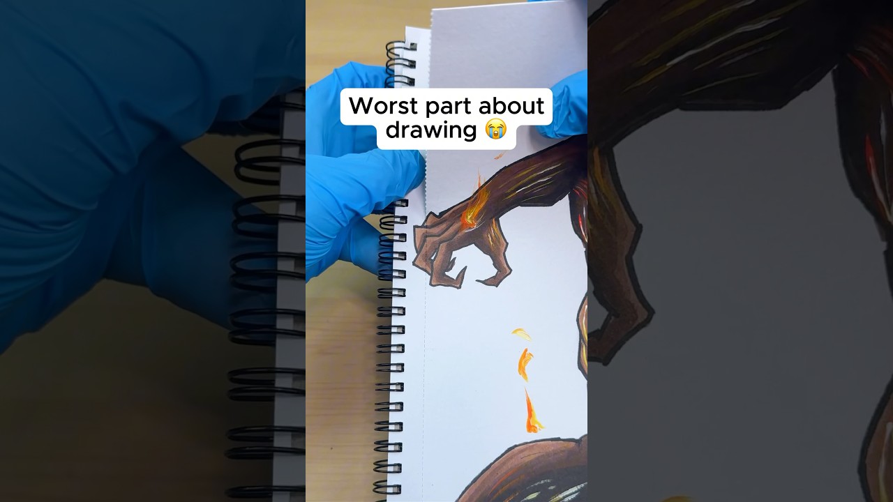 This Is The Worst Part About Drawing…