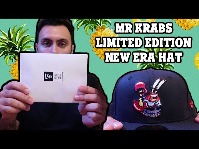 Vídeo relacionado con New Era Spongebob Squarepants Mr. Krabs Money Red 9Twenty Unstructured Strapback Cap - One-Size