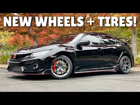 INSTALLING TITAN7 TS-5 WHEELS ON MY CIVIC TYPE R!