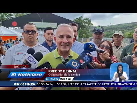 Movilidad en aeropuerto de Táchira aumentó 40% - El Noticiero emisión meridiana 04/12/25
