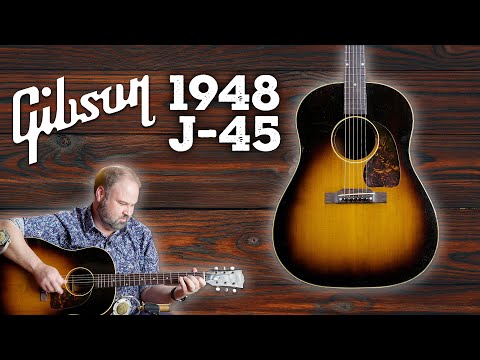 Vintage Yet Like-New 1948 Gibson J-45! | Instrument Evaluation Of a Vintage Masterpiece