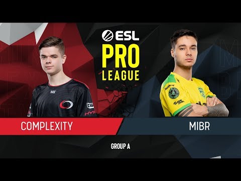 CS:GO - compLexity vs. MIBR [Mirage] Map 3 - Group A - ESL Pro League Season 9 Americas