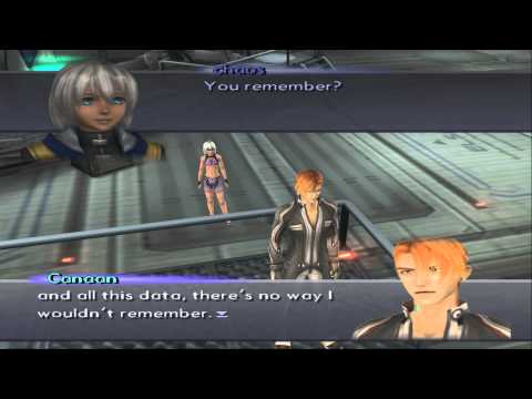Xenosaga III HD Cutscene 258 - Canaan and chaos (Elsa Hangar) - JAPANESE - SWIMSUIT MODE