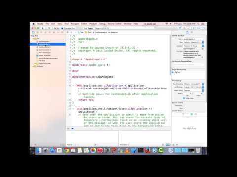 iOS Objective-C  - Module 2 - Introduction to Mac OS for Windows Users & Your First iPhone App