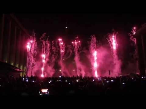 Feu d'artifice Paris du 14 juillet Tour Eiffel 2014