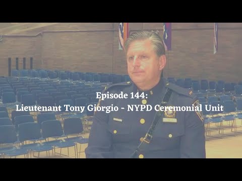 Mic’d In New Haven Podcast - Episode 144: Lt. Tony Giorgio - NYPD Ceremonial Unit