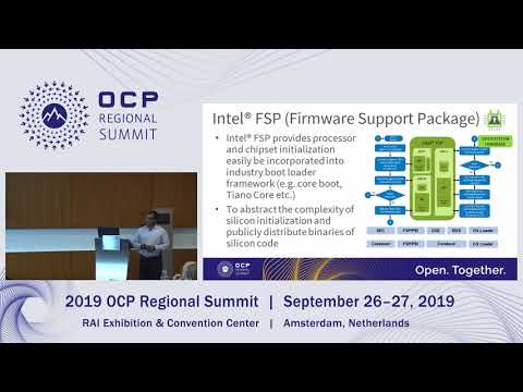 OCPREG19 - Intel Firmware Support Package (FSP) + EDK II for Cloud