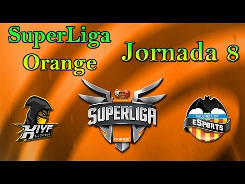 SuperLigaOrange Jornada 8 Kiyf Logitech Vs Valencia CF eSports - Las Mejores Jugadas.