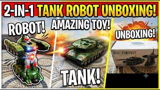 Download lagu 2 in 1 tank ROBOT unboxing😎✔ mp3 Download lagu 2 in 1 tank ROBOT unboxing😎✔ mp3