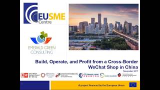 Build, Operate, and Profit from a Cross-Border WeChat Shop in China