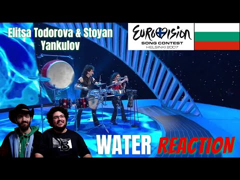 Israelis FIRST TIME Reacting to Eurovision 2007 Bulgaria Elitsa Todorova & Stoyan Yankulov - Water