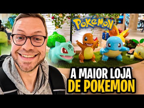 Discovering the LARGEST Pokémon Center in the world!