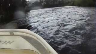 preview picture of video 'Huon River Jet Boat Ride Tasmania.m2ts'