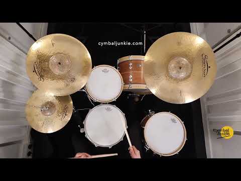 NEW Samsun 14" 21st Brilliant RB hi-hats (1050/1325g) REDUCED with VIDEO SOUND FILE image 3