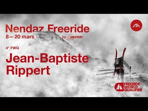 Nendaz Freeride 4* FWQ - Qualifications 2019 // Jean-Baptiste Rippert